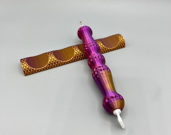 Pen rest great for diamond painting pens 3d printed