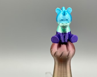Unicorn diamond painting pen topper