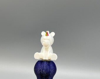 Unicorn diamond painting pen topper