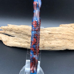 Thin diamond painting pen beautiful shimmer blue copper mix