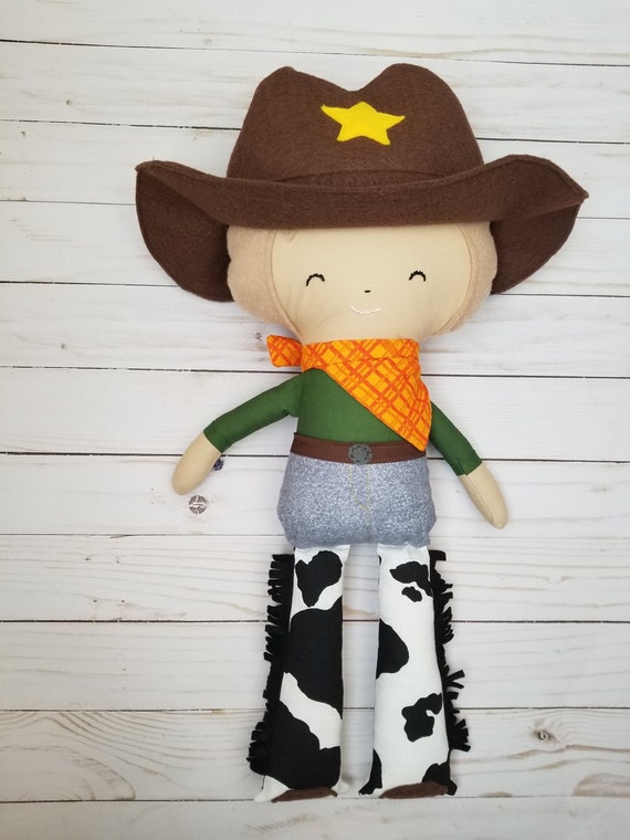 Cowboy or Cowgirl CUSTOM Cloth Doll Cowboy or Cowgirl CUSTOM Cloth Doll