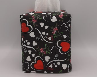 Tissue Box Cover, Valentine Tissue Cover, Valentine Indoor Decor, Kitchen Decor, Tissue Dispenser, Home Gift