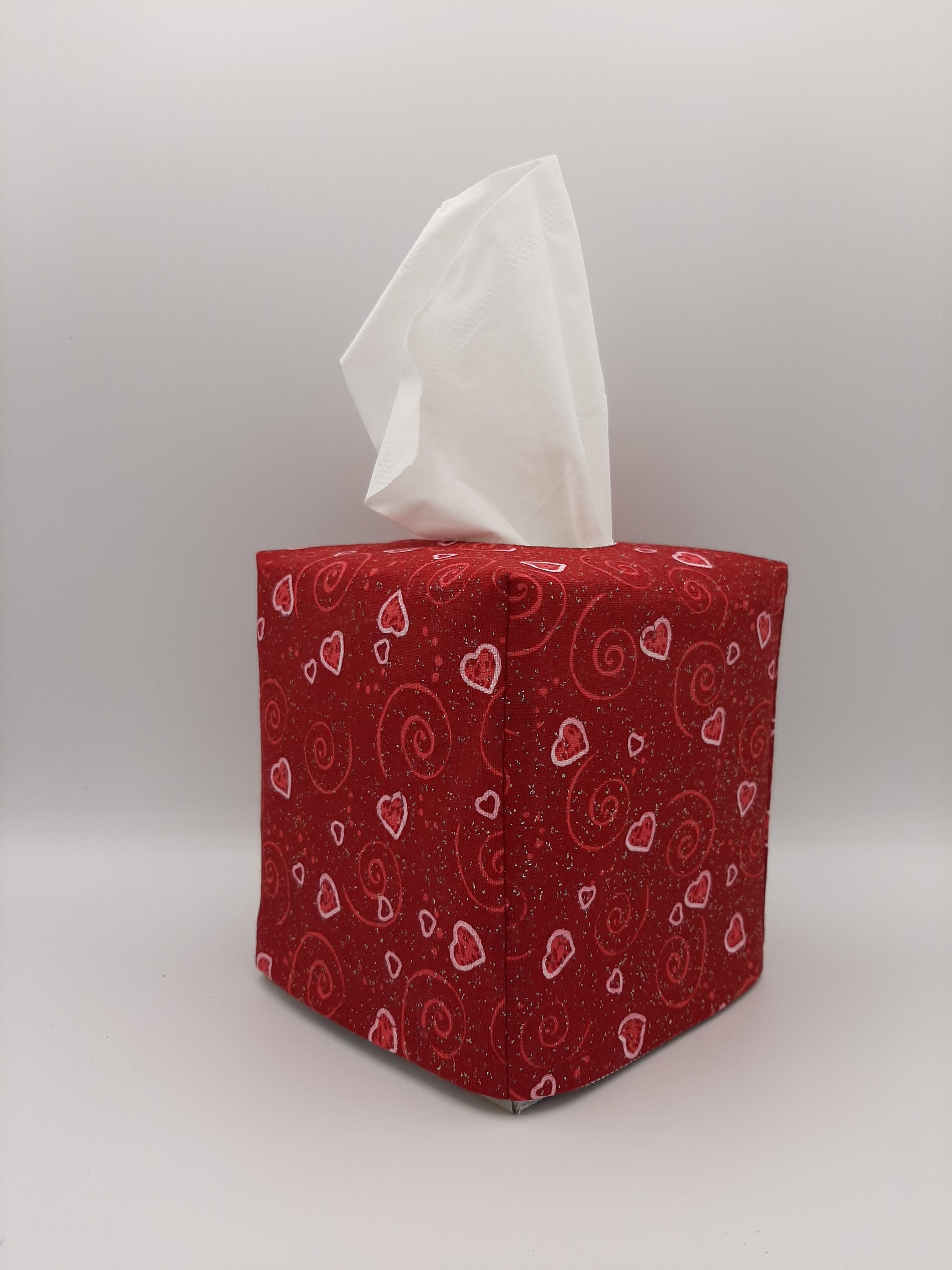 Tissue Box Cover Valentine Tissue Cover Valentine Holiday Decor Kitchen Decor Tissue Dispenser Home Gift Etsy Canada