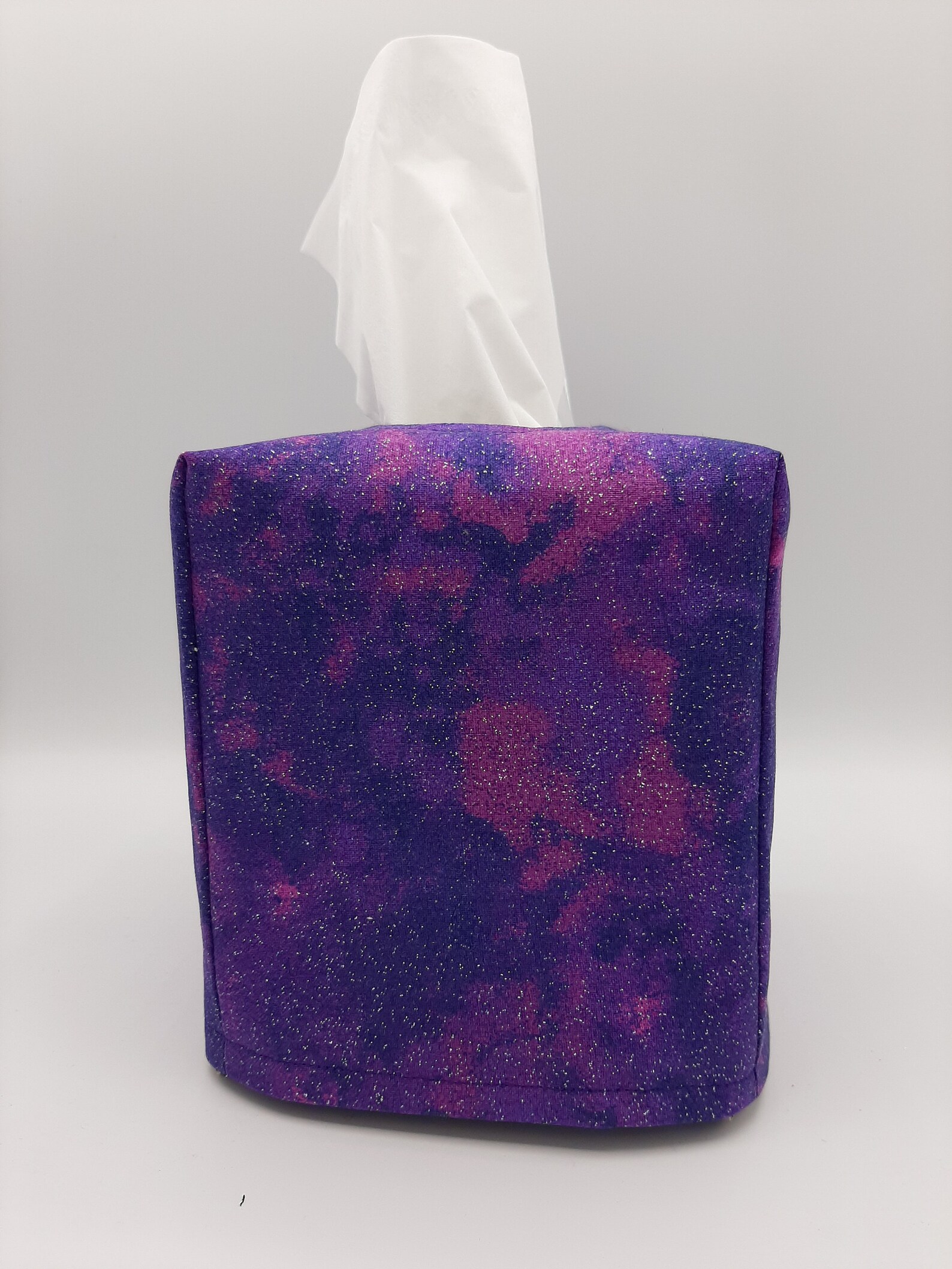 Purple Tissue Cover Purple Kleenex Cover Square Tissue Etsy