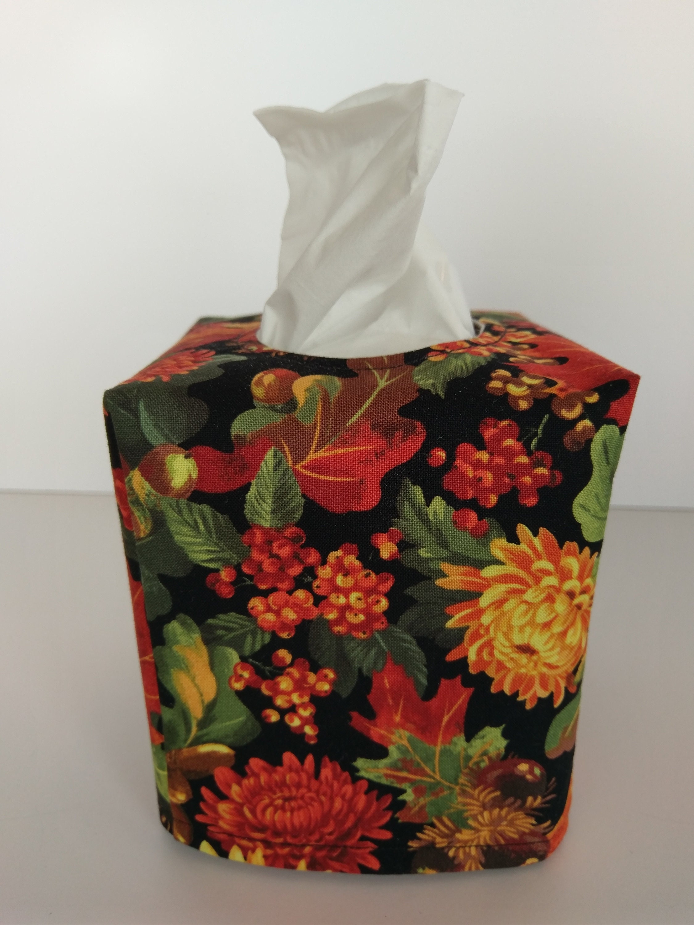 Tissue Box Cover Fall Tissue Box Decorative Tissue Gift for Etsy