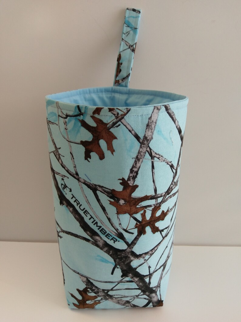 Blue Camo Camouflage Trash Bag Camouflage Trash Bag Etsy