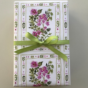 Wrapping Paper: Elizabeth Garden Patchwork Floral {Gift Wrap, Birthday, Holiday, Christmas}