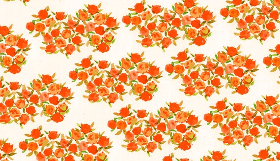 Wrapping Paper: Orange Bunches gift Wrap, Birthday, Holiday, Christmas -   Israel