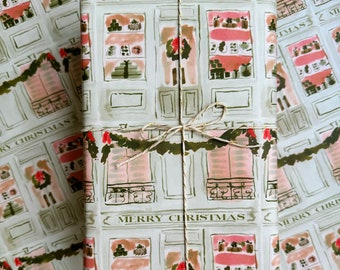 Wrapping Paper: Christmas Patisserie {Gift Wrap, Birthday, Holiday, Christmas}