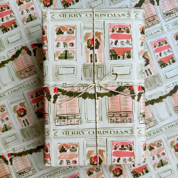 Wrapping Paper: Christmas Patisserie {Gift Wrap, Birthday, Holiday, Christmas}