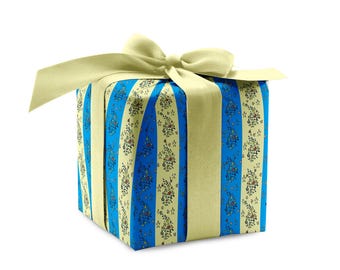 Riviera Cabana Block Stripe {Gift Wrap, Birthday, Holiday, Christmas}