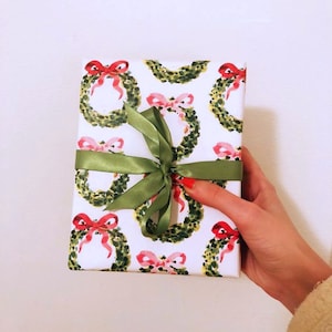 Wrapping Paper: Wreaths {Christmas, Holiday, Gift Wrap}