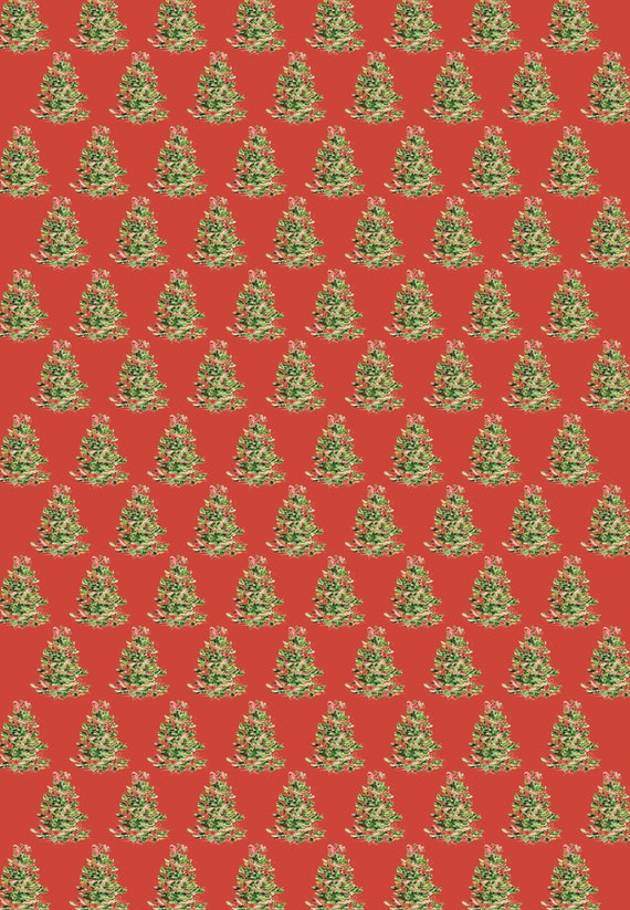 Wrapping Paper: Oh Christmas Tree Red gift Wrap, Birthday, Holiday,  Christmas -  Israel