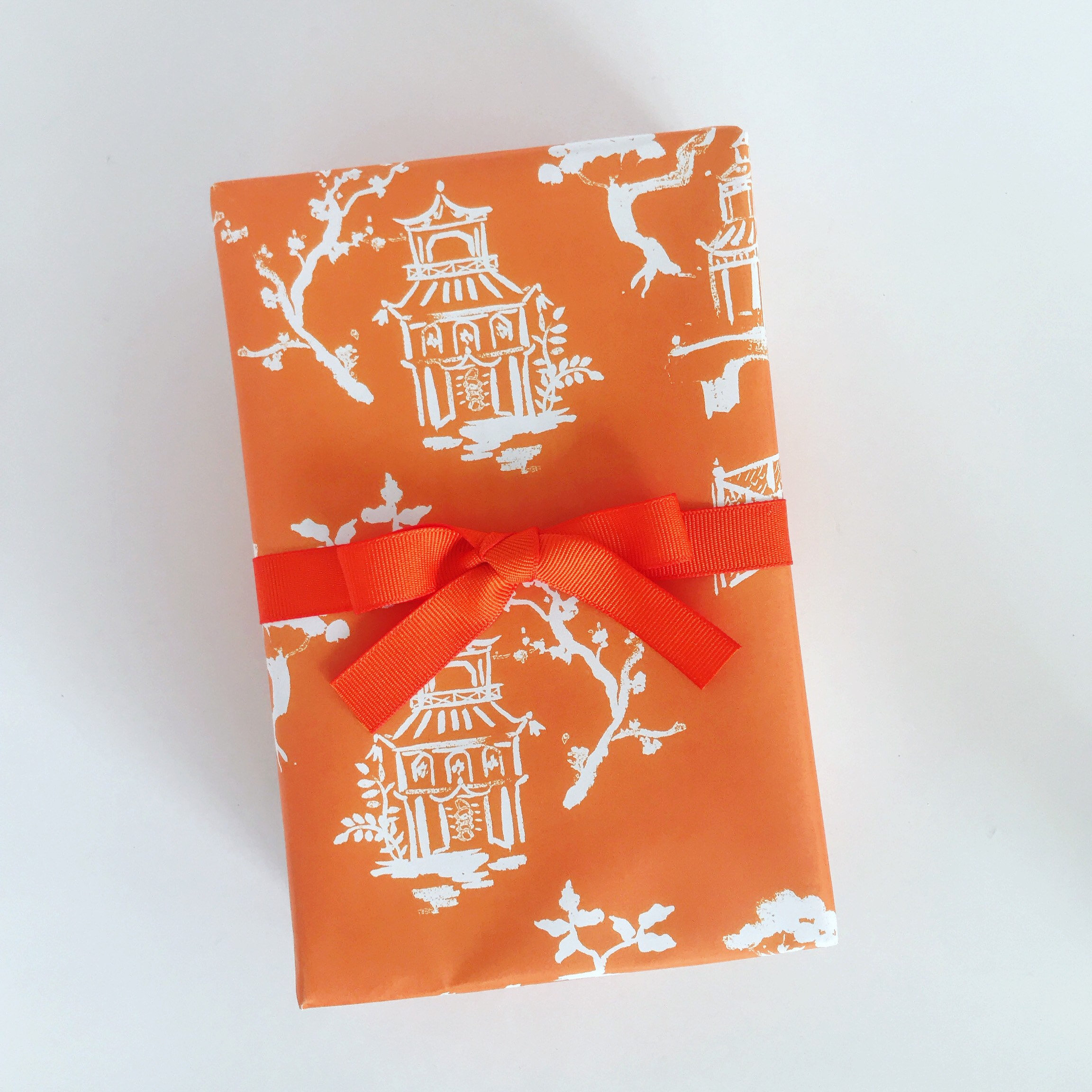 Golden Key Orange Wrapping Paper, All Occasion Wrapping Paper, Birthday,  Musician Wrapping Paper 