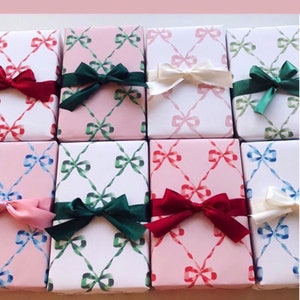 Wrapping Paper: Red Parisian Bows Gift Wrap, Birthday, Holiday, Christmas image 4