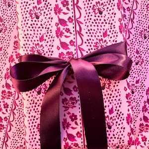 Burgundy and Pink Lace Wrapping Paper {Gift Wrap, Birthday, Holiday, Christmas}