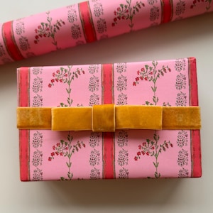 Climbing Vines Block Stripe {Gift Wrap, Birthday, Holiday, Christmas}