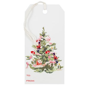 Gift Tag: Vintage Tree {Gift Tag, Christmas, Holiday, Party}