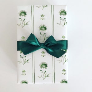Wrapping Paper: Hunter Juliet Floral {Gift Wrap, Birthday, Holiday, Christmas}