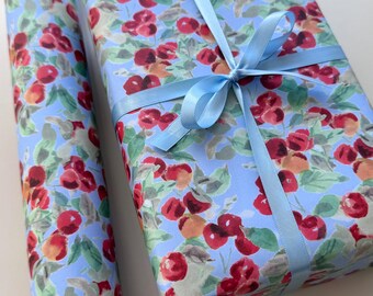 Wrapping Paper: Rainier Cherries {Gift Wrap, Birthday, Holiday, Christmas}