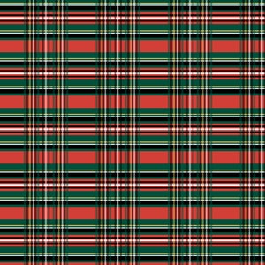 Wrapping Paper: Red Tartan {Gift Wrap, Birthday, Holiday, Christmas}