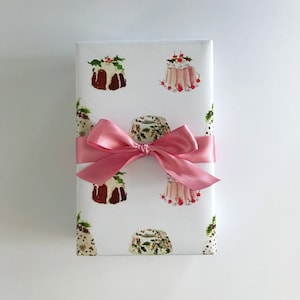 Wrapping Paper: Christmas Cakes {Gift Wrap, Birthday, Holiday, Christmas}