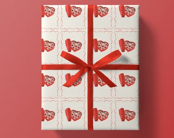 Chocolate Box Wrapping Paper