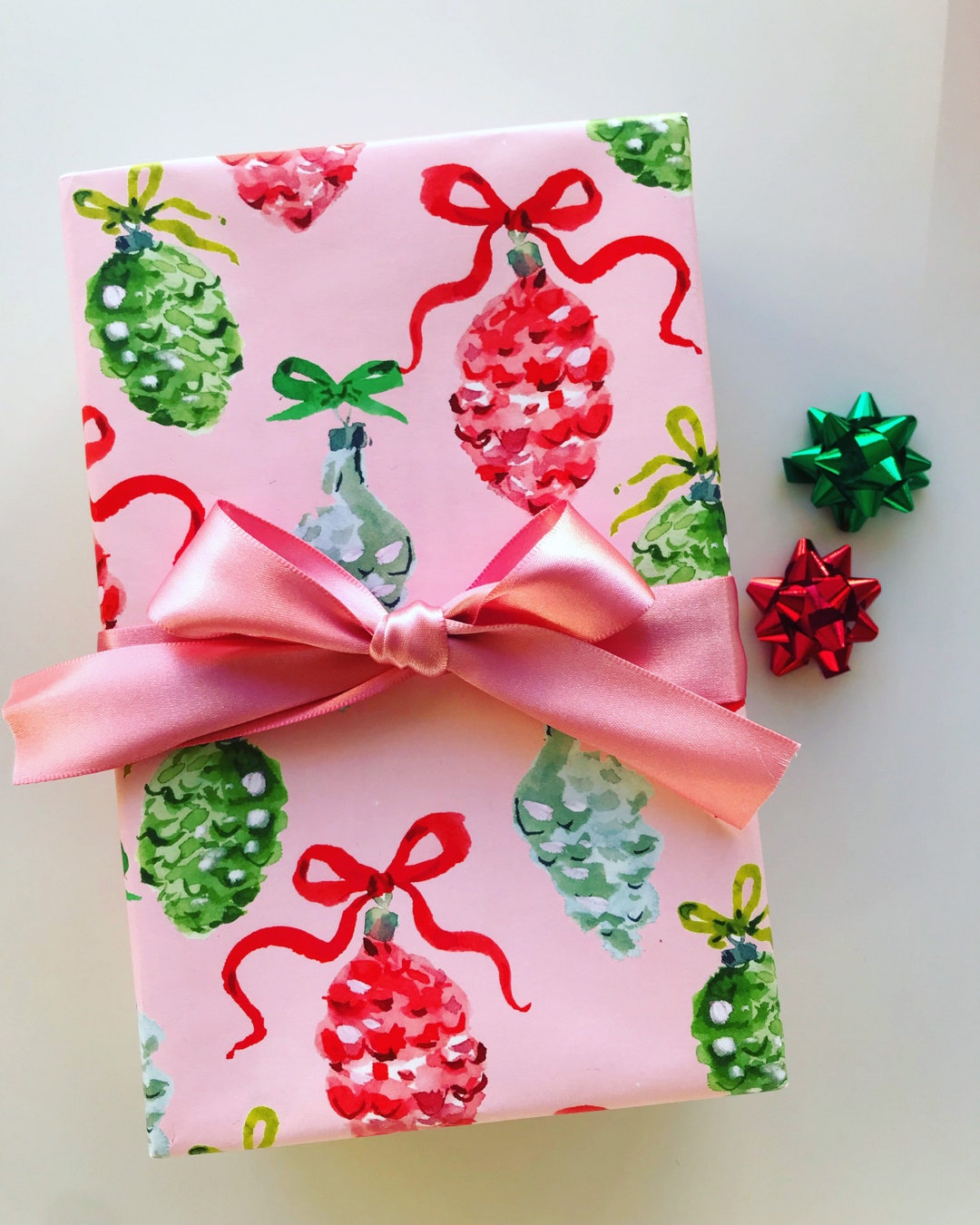 Vintage Winter Wonderland Printed Tissue Paper Gift Wrap Christmas Themed