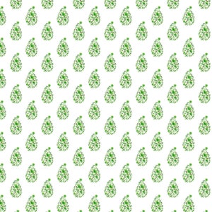 Wrapping Paper: Kelly Paisley {Gift Wrap, Birthday, Holiday, Christmas}
