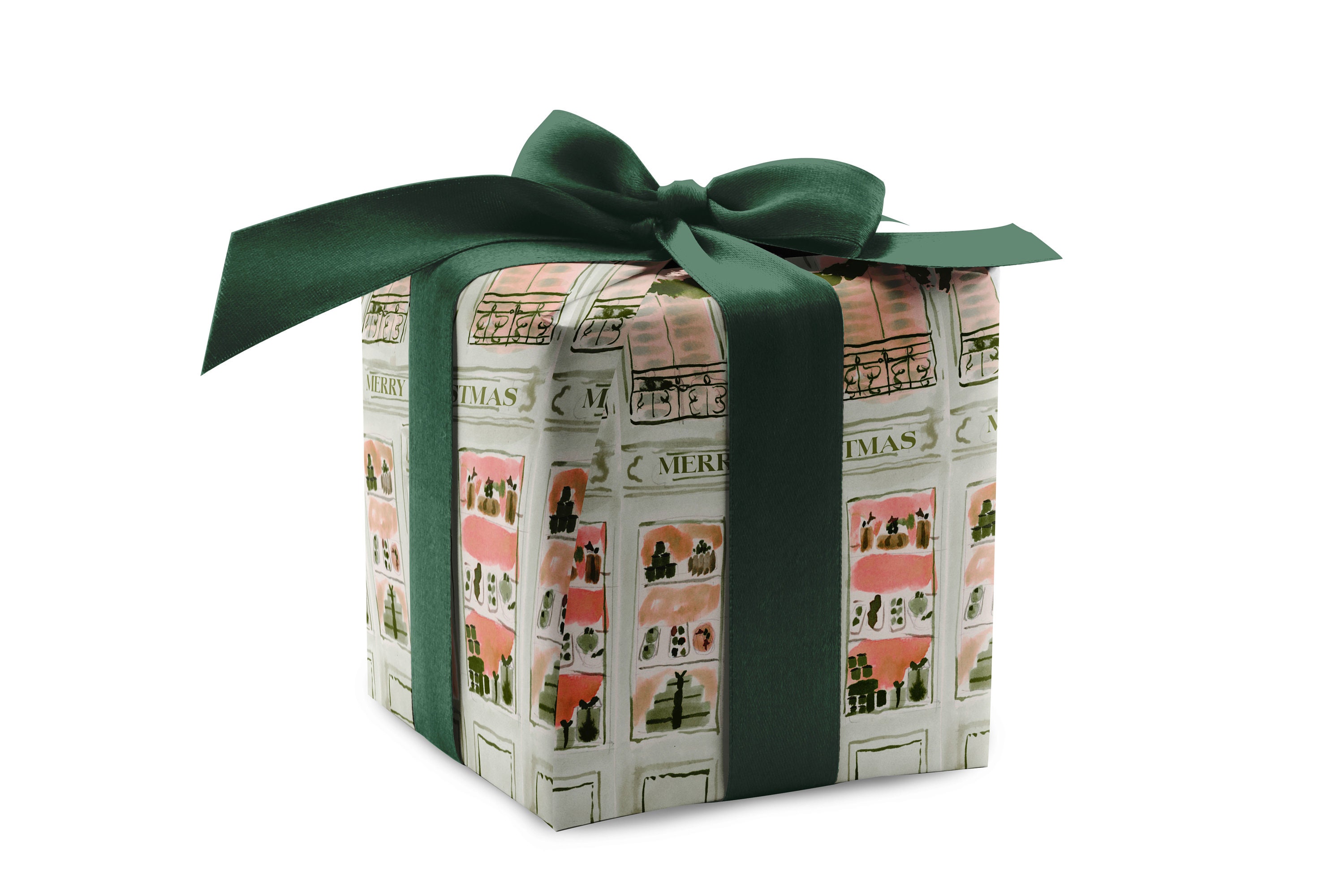 Wrapping Paper (MADE TO ORDER) Christmas Patisserie {Gift Wrap, Birthday, Holiday, Christmas}