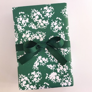 Wrapping Paper: Forest Florette {Gift Wrap, Birthday, Holiday, Christmas}