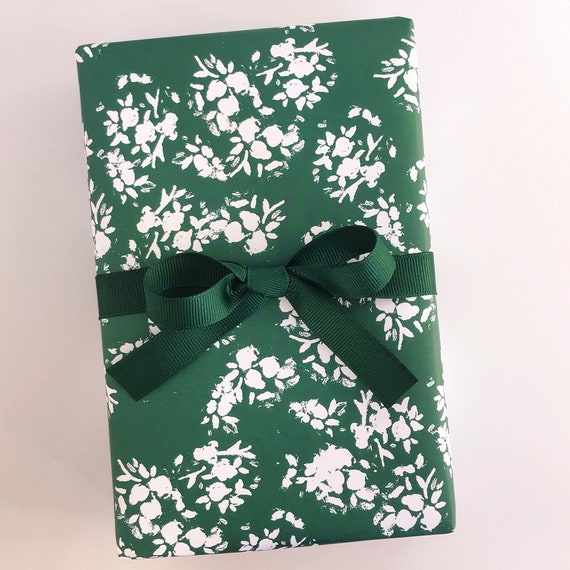 Wrapping Paper: Forest Florette gift Wrap, Birthday, Holiday