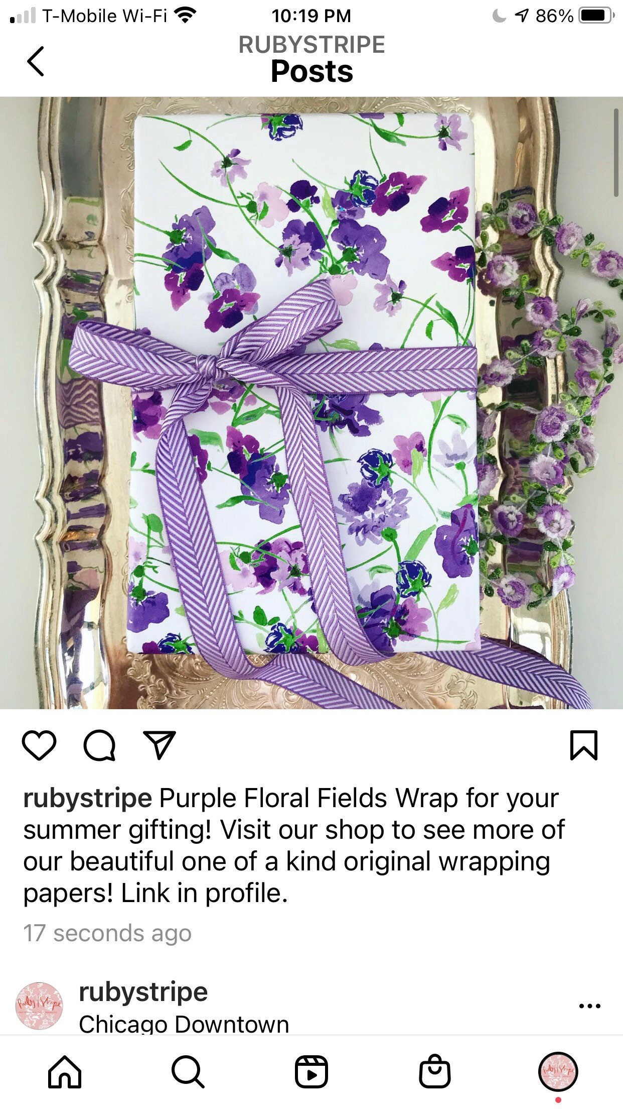 Light purple wrapping paper deals