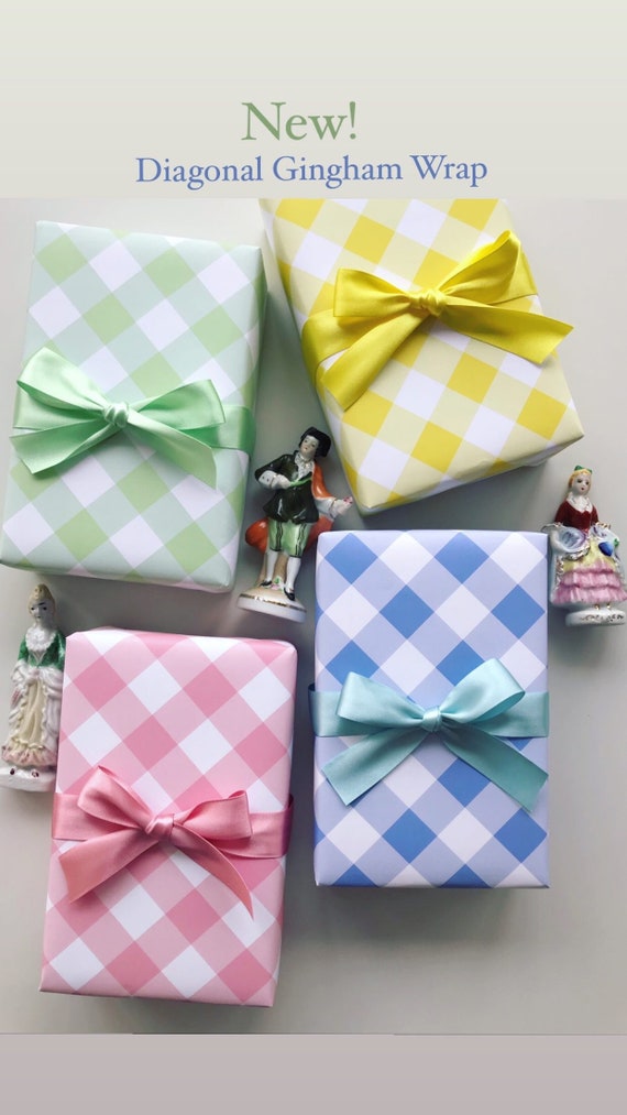 Diagonal Ribbon Wrapping Diagonal Gift Wrapping