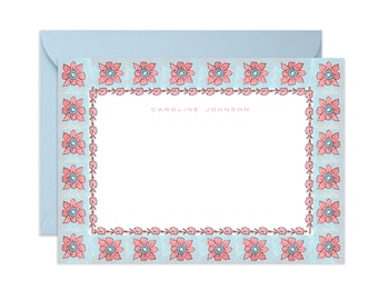 Darling Buds Stationery {Stationary Notecards, Monogram, Custom, Artistic, Girly, Chic}
