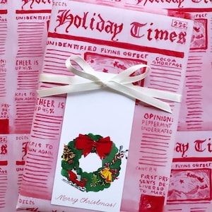Wrapping Paper Time Wrapping Paper Holiday Times {gift Wrap, Birthday, Holiday, Christmas ...