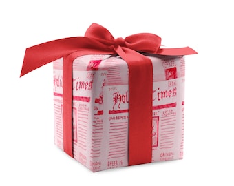 Wrapping Paper  Holiday Times {Gift Wrap, Birthday, Holiday, Christmas}