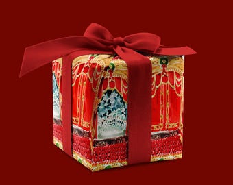 Wrapping Paper: Nutcracker Theater {Gift Wrap, Birthday, Holiday, Christmas}