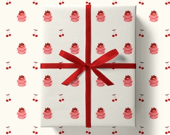 Berry Gateau Wrapping Paper