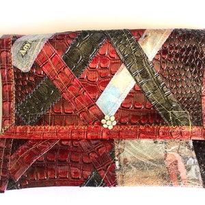 Ruby Oversized Clutch One Of A Kind