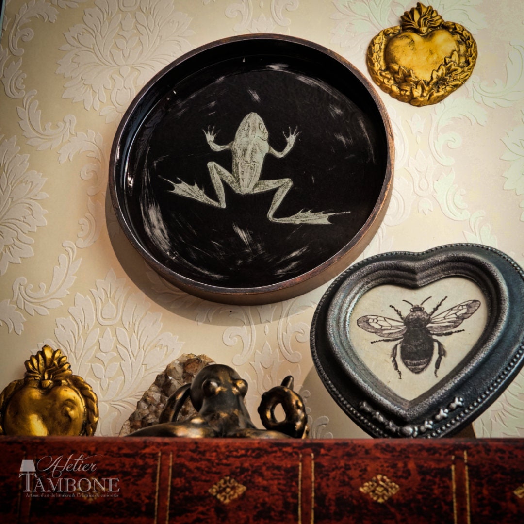 Plateau Décoratif Grenouille
