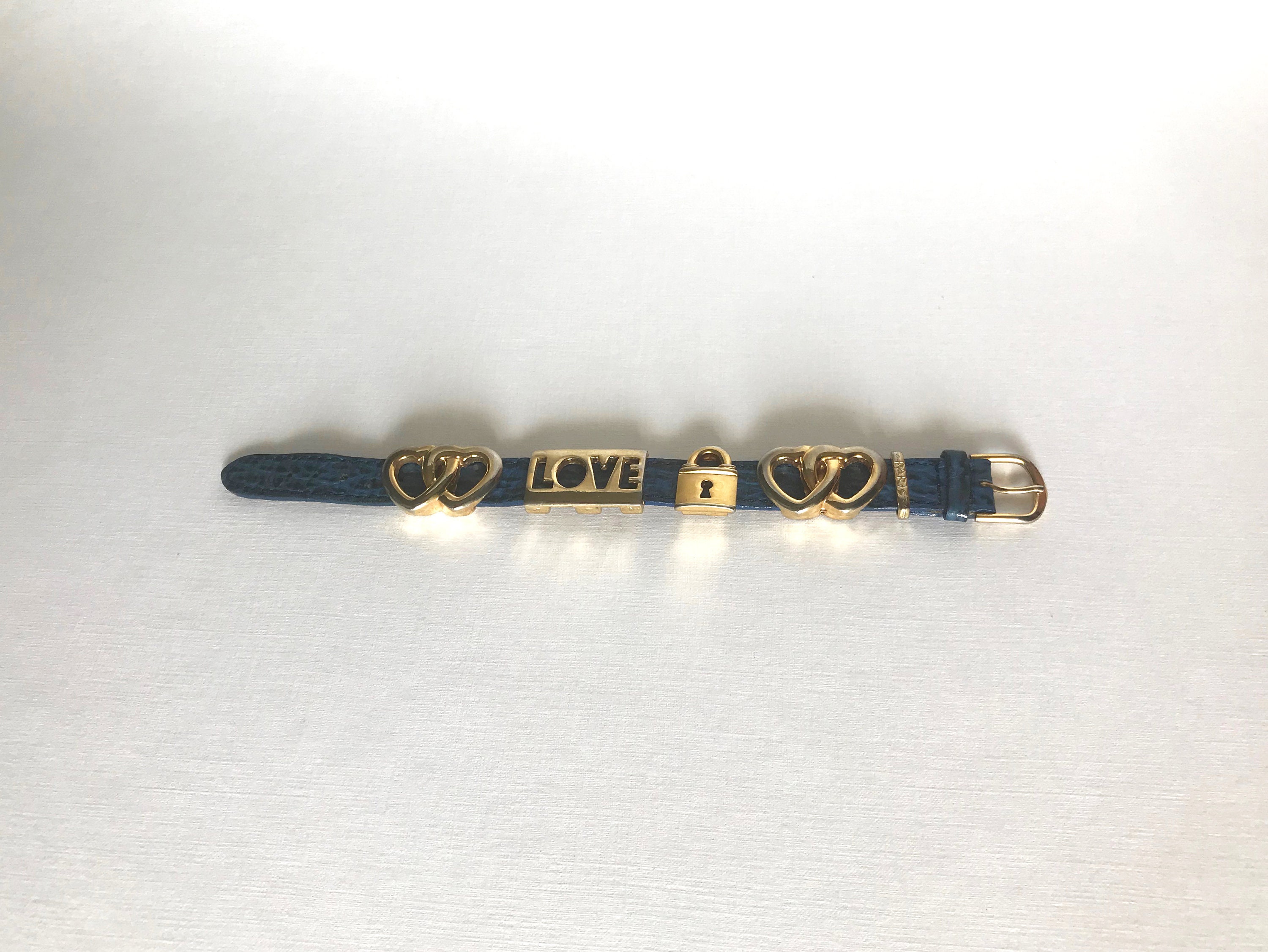 Jacky De G Bracelet Love Vintage Jacky De G Rare Leather