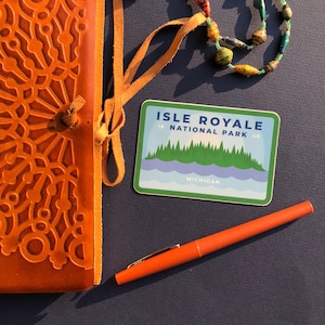 Isle Royale National Park Sticker