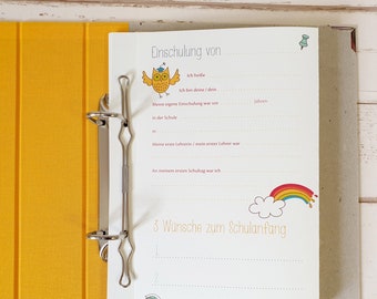 Set for enrollment guest book + friend book pages