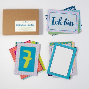 Cartes jalons - peuvent être combinées