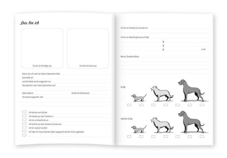 Diary for dogs dog book for dog sitters image 3