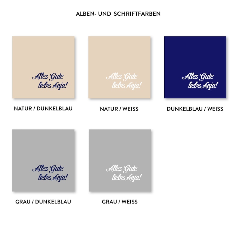 Abschiedsgeschenk für Kollegen zum schnellen Ausfüllen personalisiert mit Namen Bild 8