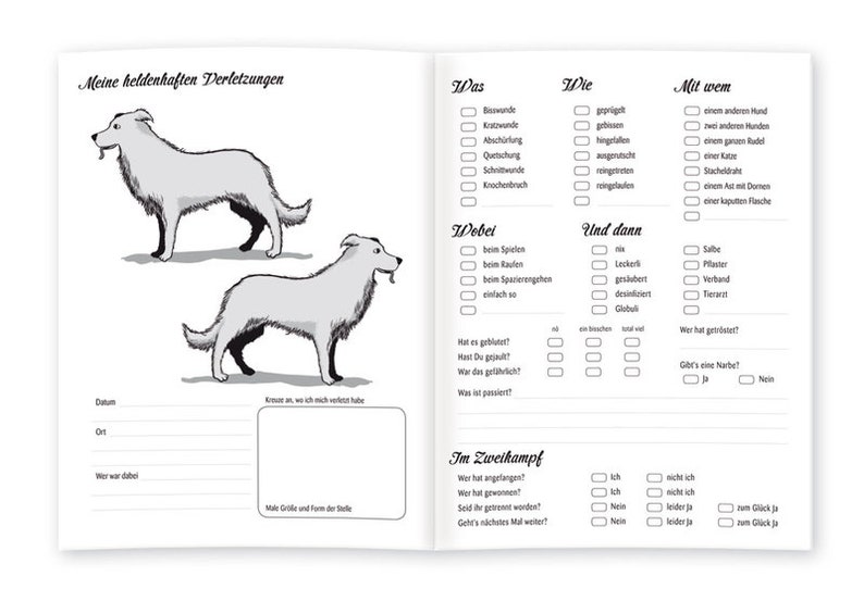 Diary for dogs dog book for dog sitters image 2