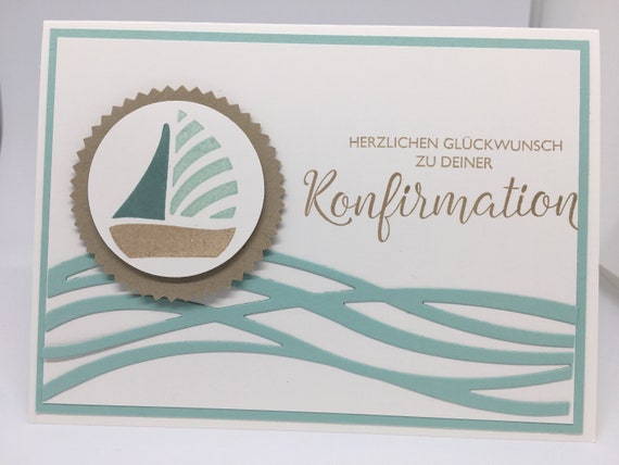 Karte Gluckwunsche Zur Kommunion Konfirmation Etsy