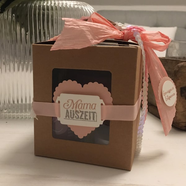 Geschenkbox „Mama Auszeit“ inkl. Produkte